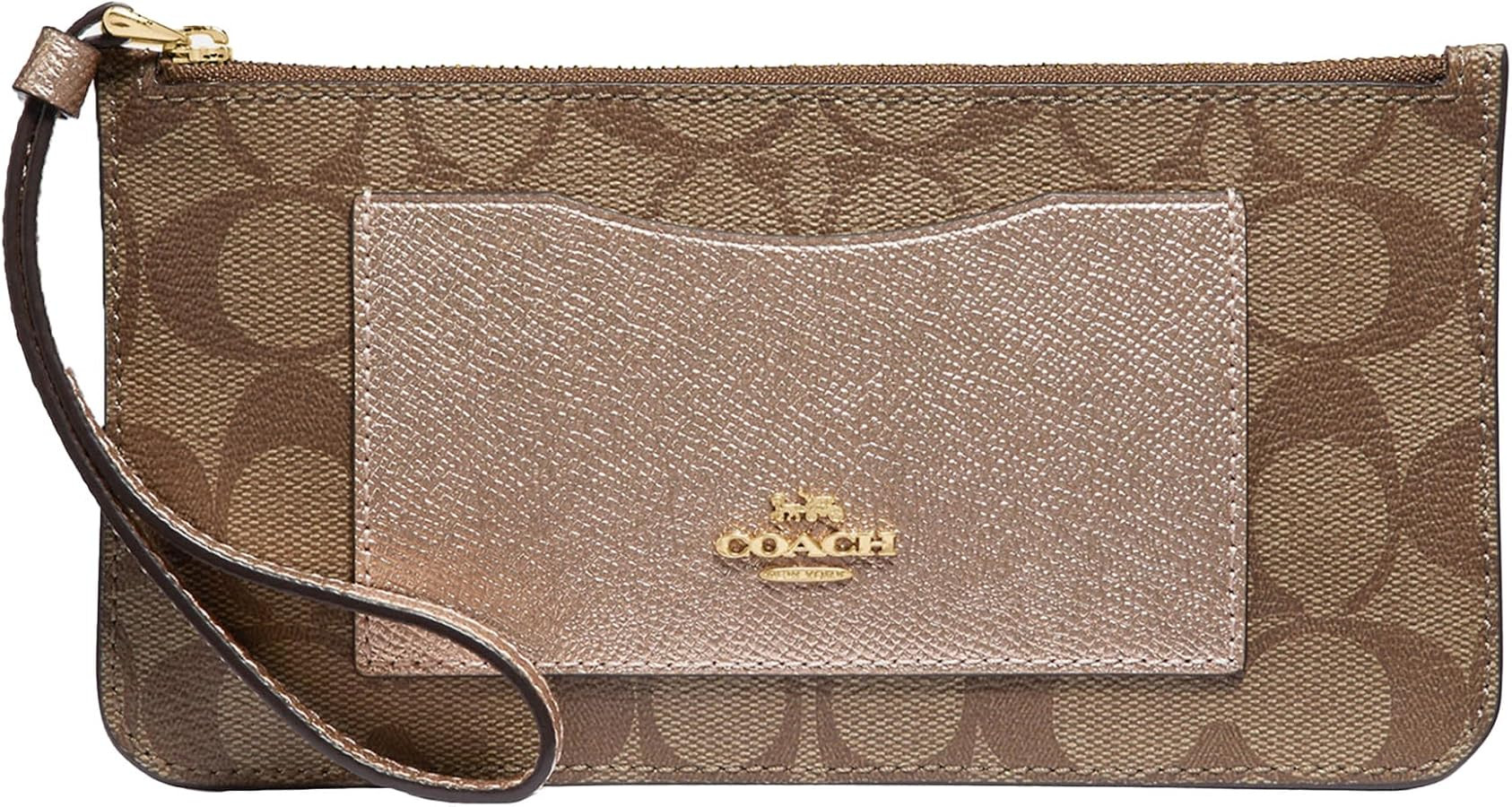 Coach Signature PVC Zip Top Wallet | Amazon (US)
