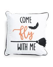 16x16 Come Fly With Me Pillow | TJ Maxx