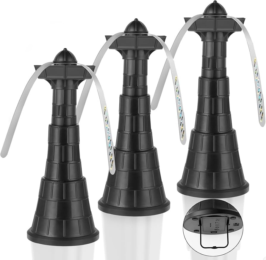 Fly Fans for Tables 3pcs,Outdoor Table Top Fly Fan Height adjustable for Picnic Patio Home Telesc... | Amazon (US)