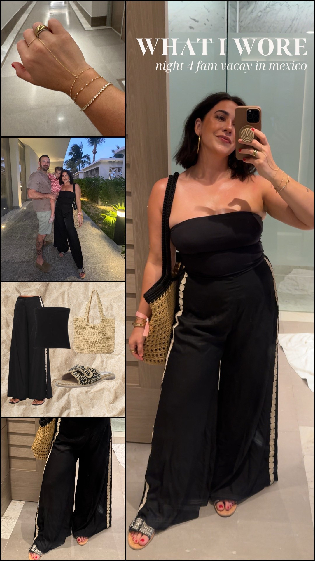 Use code NINA20 for $$$ off petal and pup! 

Dinner in Mexico outfit! Bloat friendly, cute, and casual! Flowy linen pants and a tube top! 

Vacation outfit, beach look, resort wear, summer outfit, summer night out, dinner outfit 

#LTKStyleTip #LTKWatchNow #LTKTravel