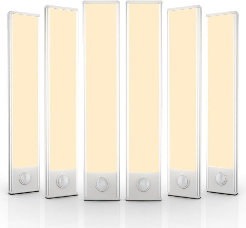 Under Cabinet Lighting, 40 LED Motion Sensor Light Indoor, Wireless USB Rechargeable Magnetic Clo... | Amazon (US)