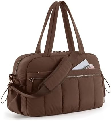 BAGSMART Gym Bag for Women, Duffle Bag for Travel with Wet Pocket, Lightweight Carry on Weekender... | Amazon (US)