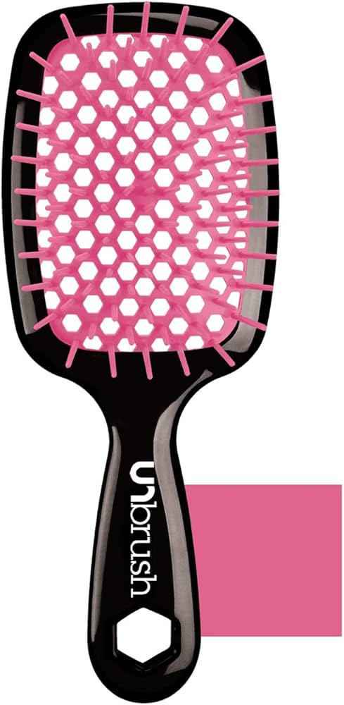FHI HEAT UNbrush Wet & Dry Vented Detangling Hair Brush, Cherry Blossom | Amazon (US)