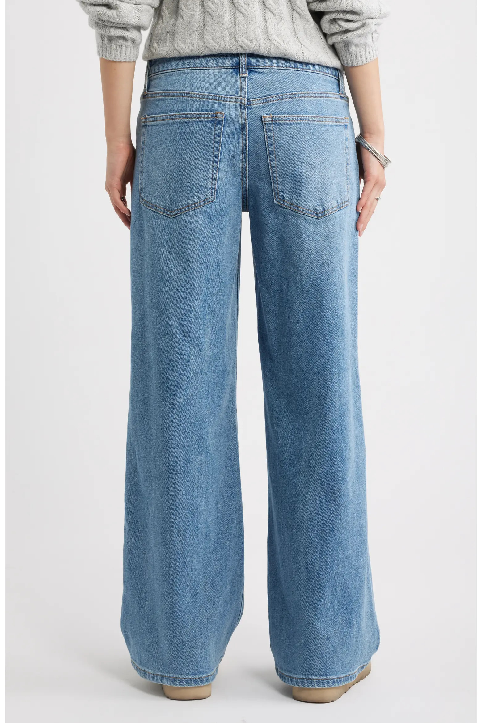 BP. Low Rise Baggy Wide Leg Jeans (Women) | Nordstrom | Nordstrom
