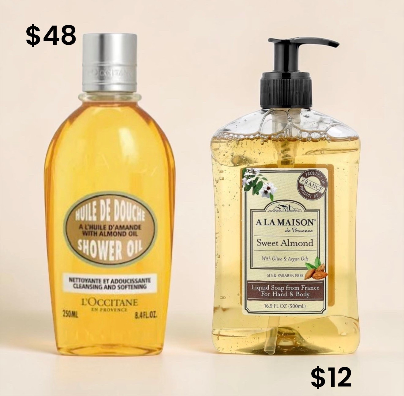 Soft skin, rich lather, and that luxe almond glow—this budget-friendly swap gives you the same silky hydration and warm scent as the iconic splurge. Your shower just got an upgrade without the price tag.

#beautydupe #affordableluxury #skincarefinds #almondoil #glowingskin #drugstorebeauty #selfcareessentials #beautyhacks #hydratedskin #budgetbeauty

almondoil / silkysoft / hydratedskin / showerglow / affordabledupe / budgetbeauty / selfcare / smoothskin / glowing / skincarefind / luxeonabudget / beautyhack / dailyroutine / nourishedskin / softtouch / glowup / showeressential / cleanbeauty / skinlove / beautyfind / drugstoregem / moisturizing / freshfeel / radiant / simpleluxury / beautyobsessed / skinfirst / glowdaily / softandsmooth / treatyourself