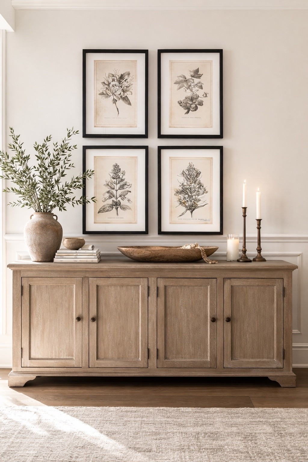 Pottery Barn style gallery wall — for way less🤍

We love how this 4-piece botanical art set instantly creates a finished gallery wall over a buffet or dining space. The frames and vintage botanical look feel very designer, and this Creative Co-Op set is currently on sale. Linked.

#LTKSpringSale #LTKHome #LTKSaleAlert