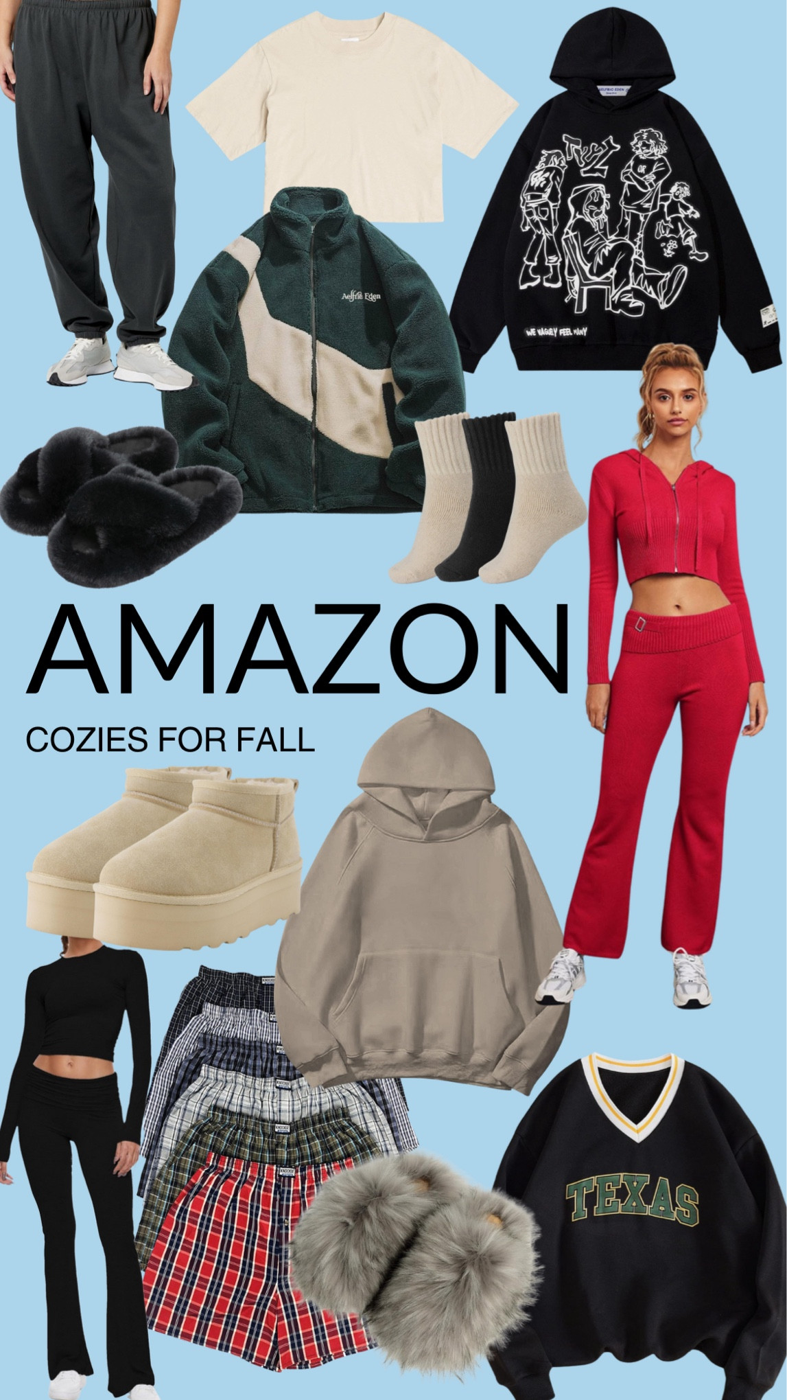 Cozies for fall🐻🍂

Fall outfit, loungewear, casual outfit, travel outfit, sweatpants, hoodie, fall fashion, plus size loungewear 

#LTKStyleTip #LTKSeasonal #LTKPlusSize