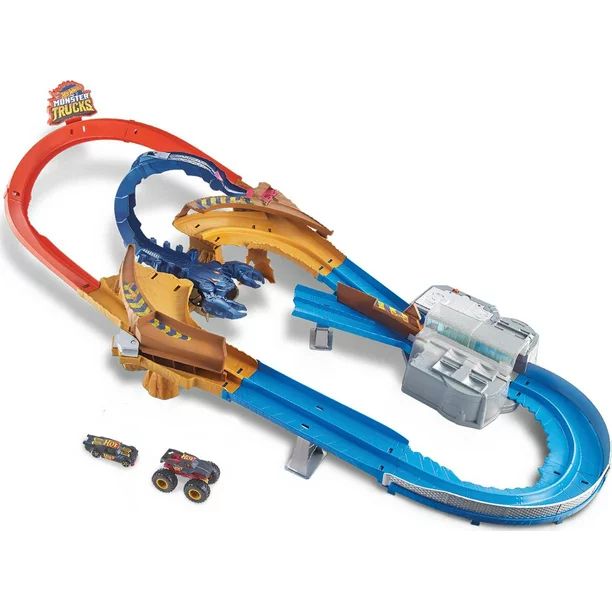 Hot Wheels Monster Truck Scorpion Sting Raceway Vehicle Playset - Walmart.com | Walmart (US)