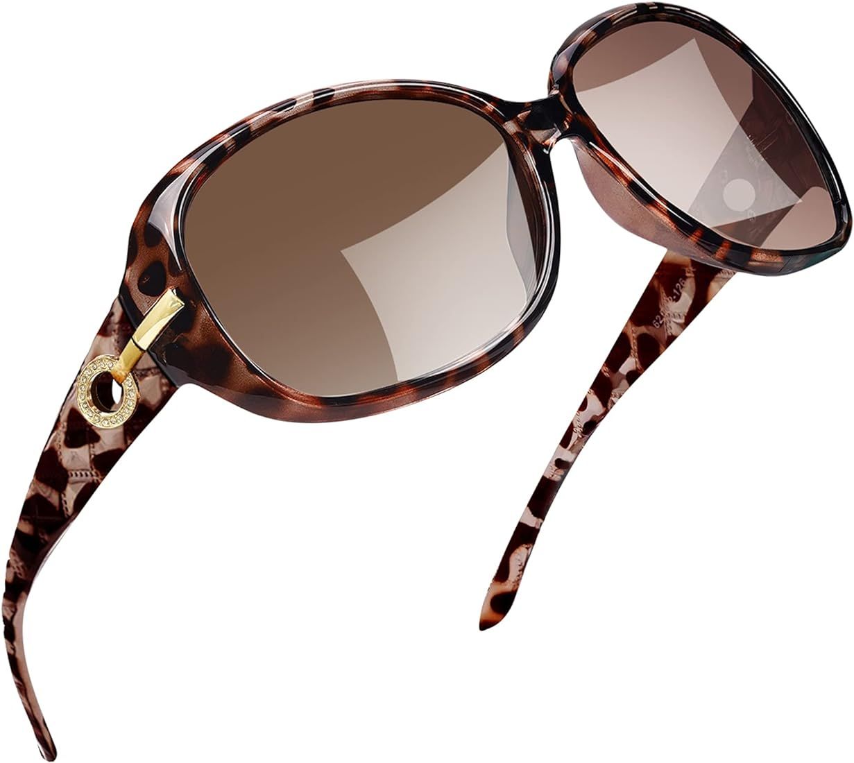 Joopin Polarized Sunglasses Womens Trendy Oversize Big Large Driving Sun Glasses Sensitive Eyes U... | Amazon (US)