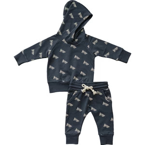 Mebie Baby Go Team Hooded French Terry Set | Mebie Baby