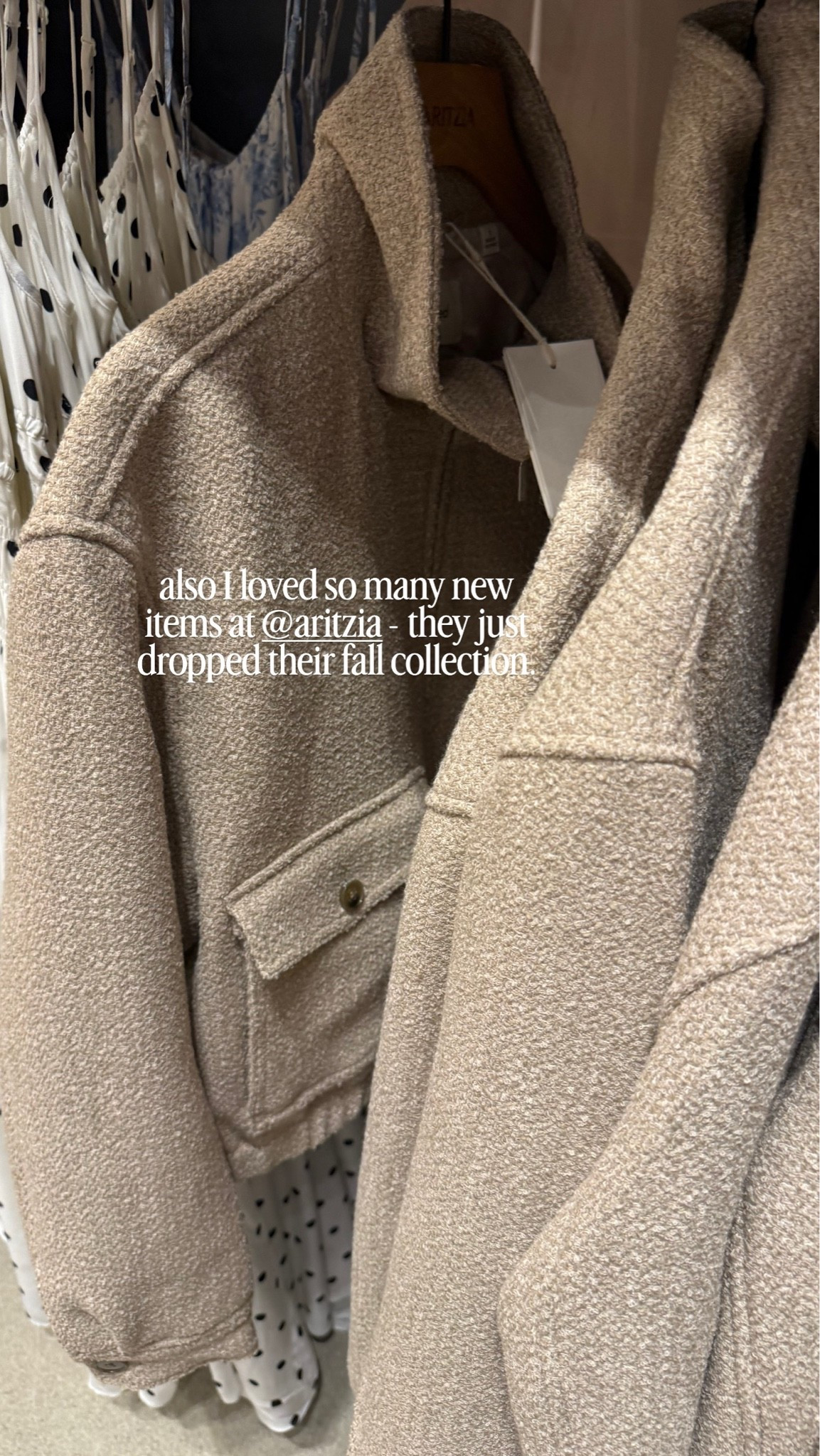 New fall at @Aritzia is so good! Here's what I'm eyeing