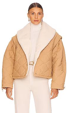 ASTR the Label Nadine Jacket in Khaki from Revolve.com | Revolve Clothing (Global)