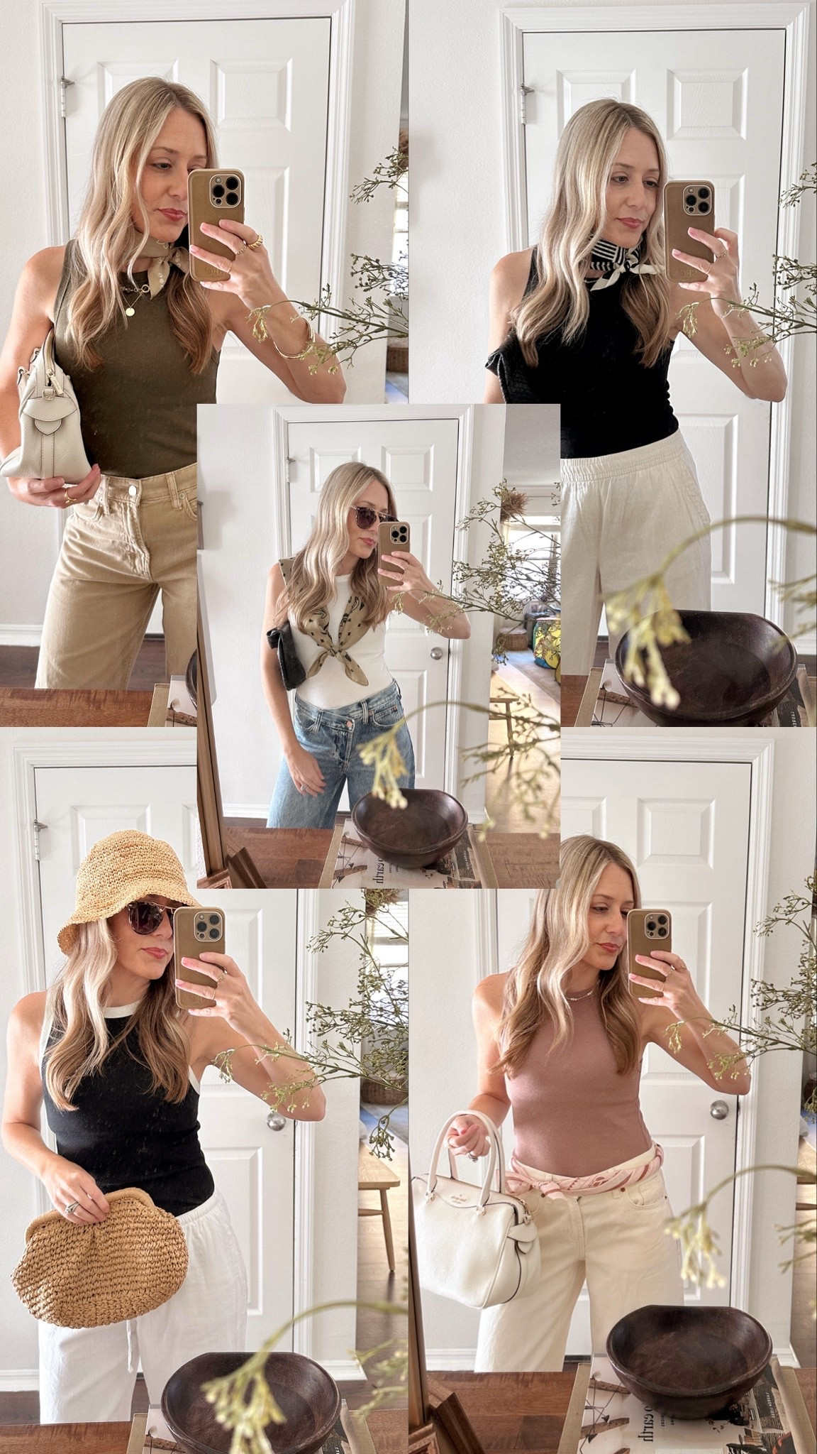 Weekly outfit inspo to help you get dressed this week🪞Weekly Theme: Same tank, different color 

Target tank top
Work wear
Work outfits
Spring outfit Inspo

#LTKootd #LTKOver40 #LTKmomlife