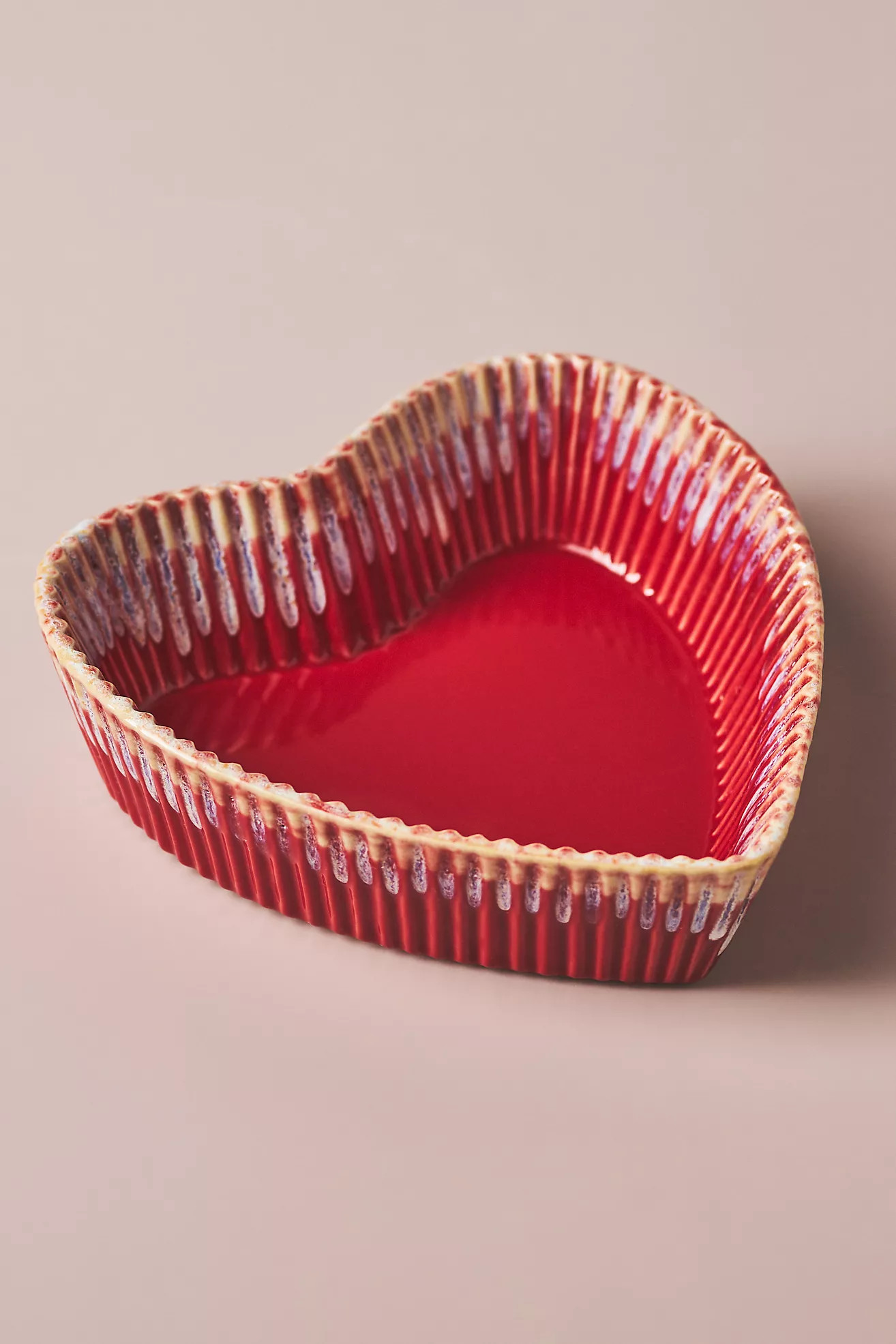 Heart-Shaped Stoneware Ramekin | Anthropologie (US)
