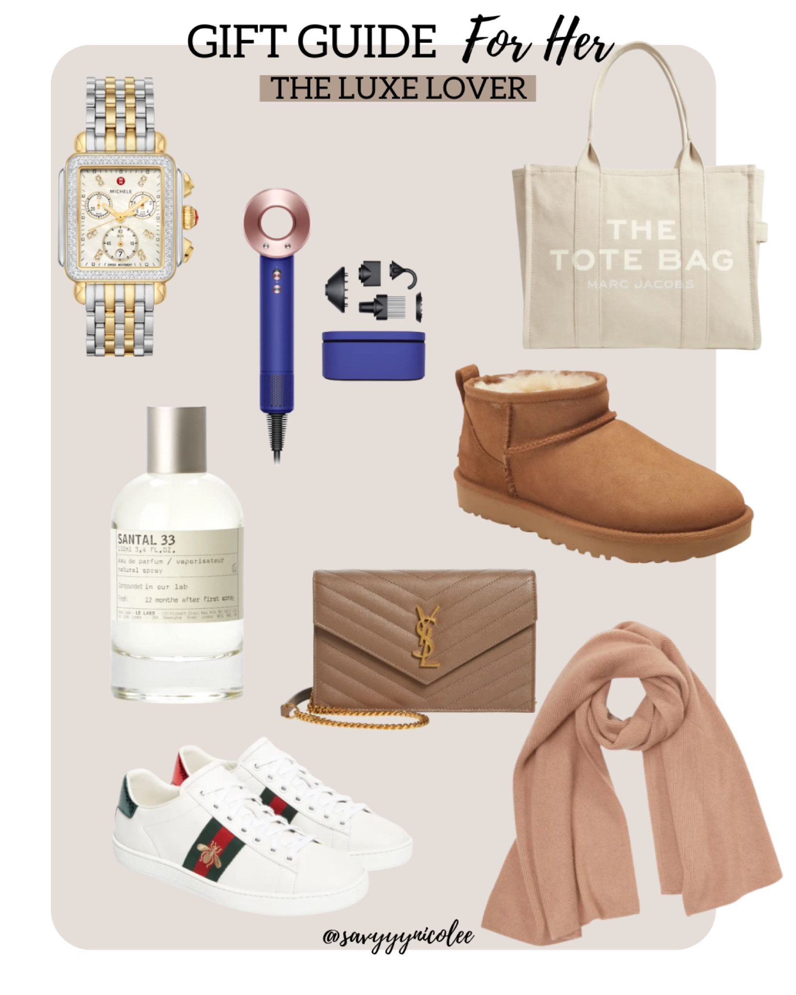Gift Guide for Her: The Luxe Lover #giftguide

#LTKCyberweek #LTKHoliday #LTKSeasonal