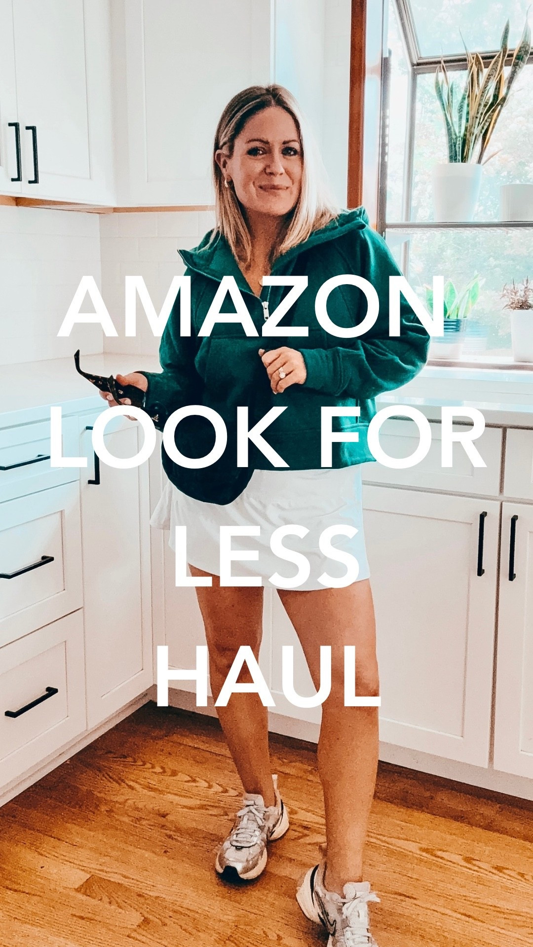 Amazon Look for Less Haul! 

Sizing info:
- padded workout tank: S
-athletic skort: S
-hoodie: S
-leggings: S in 23”
-blue full zip jacket: S (runs small)
-black high waisted skort: S


#LTKootd #LTKActive #LTKPetite