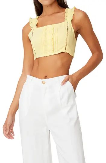 Pinny Frilly Crop Top | Nordstrom Rack