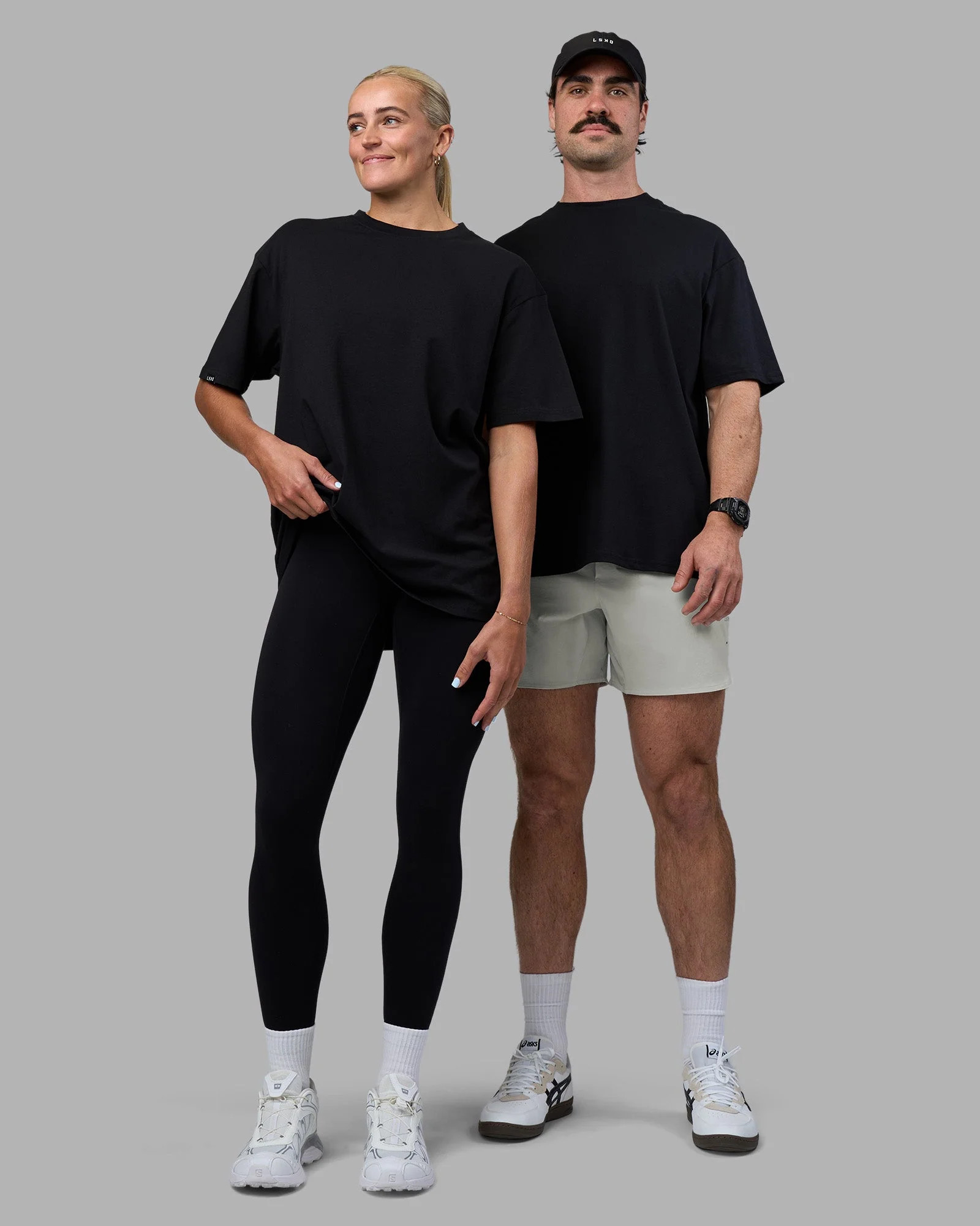 Easy FLXCotton Tee Oversize - Black | LSKD