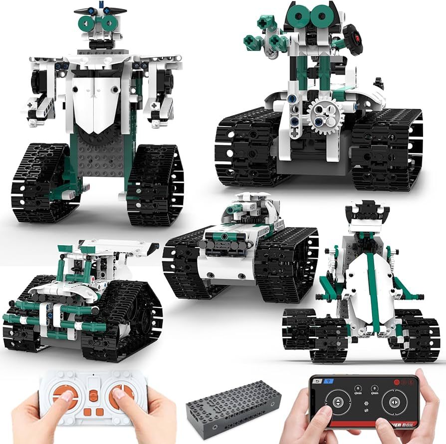 BEHOWL STEM Robot Toys for 8-14 Year Old Boys Girls,13-in-1 Science Programmable Building Block S... | Amazon (US)