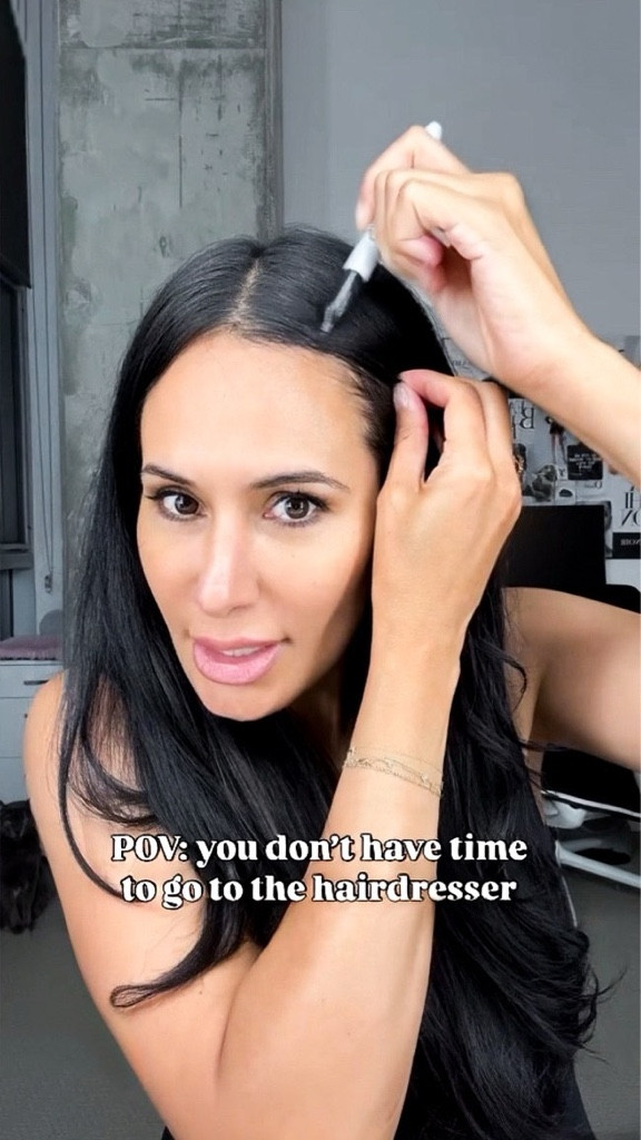 We’re all just doing our best out here 😂 Don’t worry, I linked the actual root touch-up products I use for quick fixes in between salon visits - besides a Sharpie. LOL








gray hair solution, hair hacks, root touch up, beauty hack, hair care

#LTKFindsUnder50 #LTKBeauty #LTKSaleAlert