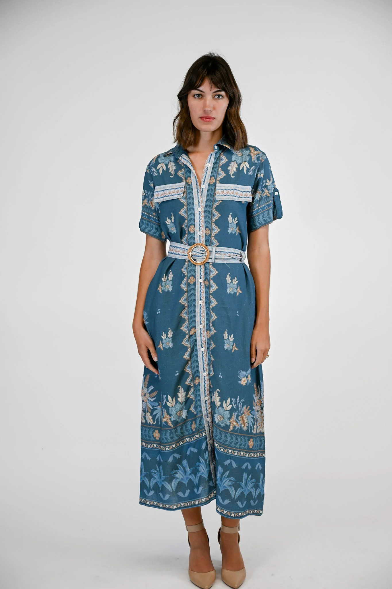 Penelope | Azure Palm | Victoria Dunn LLC