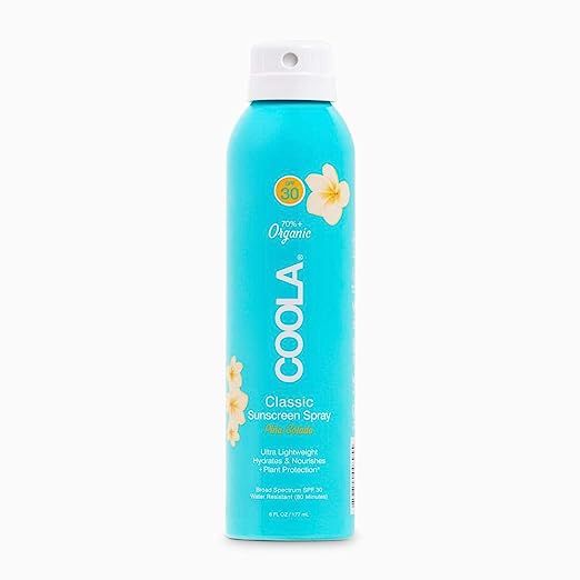 COOLA Organic Sunscreen SPF 30 Sunblock Spray, Dermatologist Tested Skin Care for Daily Protectio... | Amazon (US)