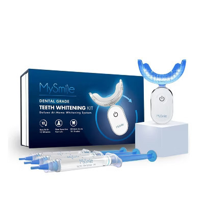 MySmile Teeth Whitening Kit with LED Light, 10 Min, 3 * 22% CP Teeth Whitening Gel | Target