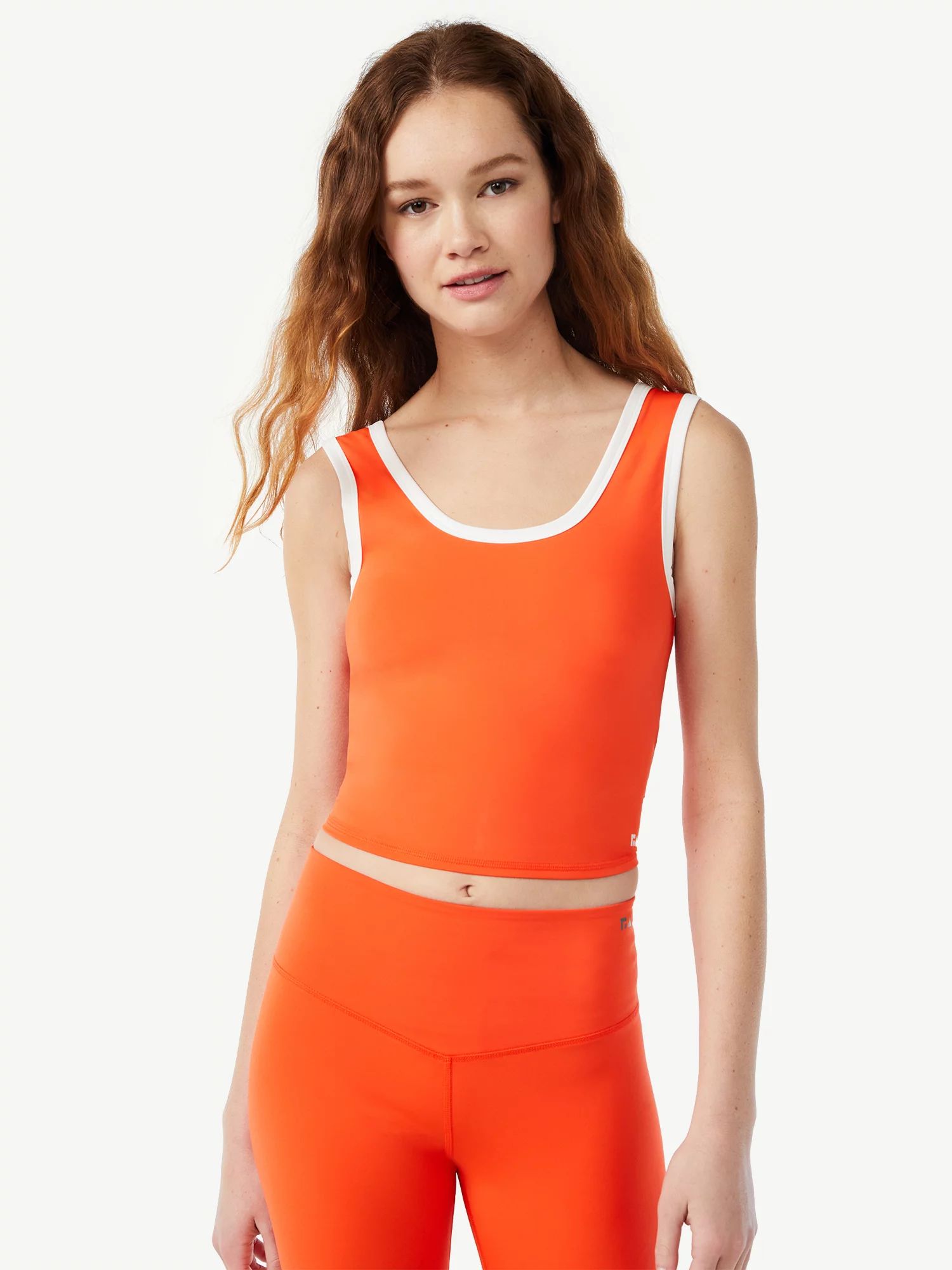Free Assembly Women's Cropped Tank Top with Scoop Back - Walmart.com | Walmart (US)