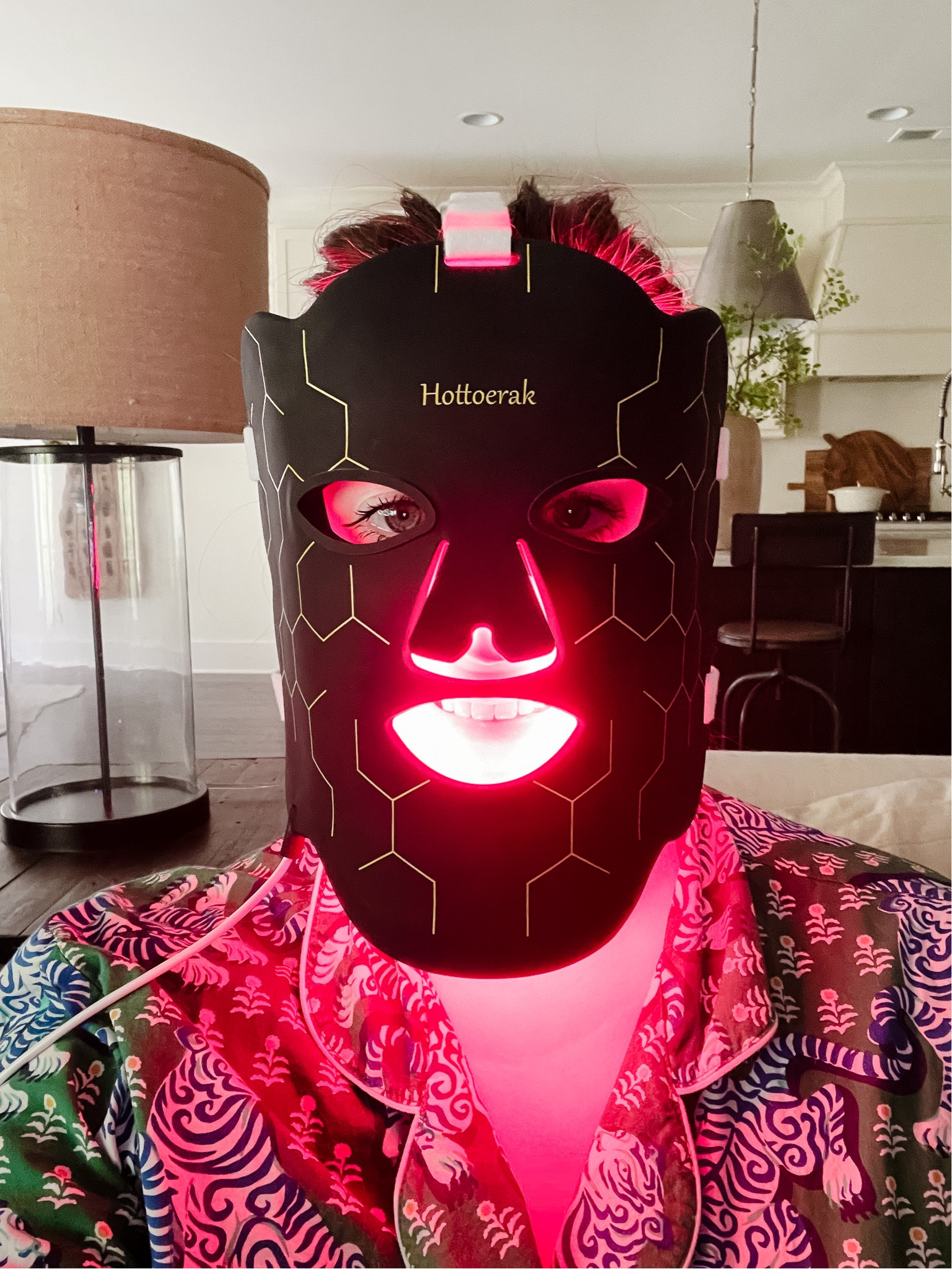 I love this red light therapy mask! I have been using it since March and I can see a difference in the smoothness of my skin.  It has 5 levels and can be used up to 20 minutes. Plus, it’s such a low price and has the same level of red light as the much more costly options. 

#LTKBeauty #LTKSaleAlert #LTKOver40