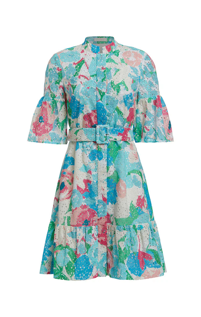 Belted Floral-Print Dress | Etcetera