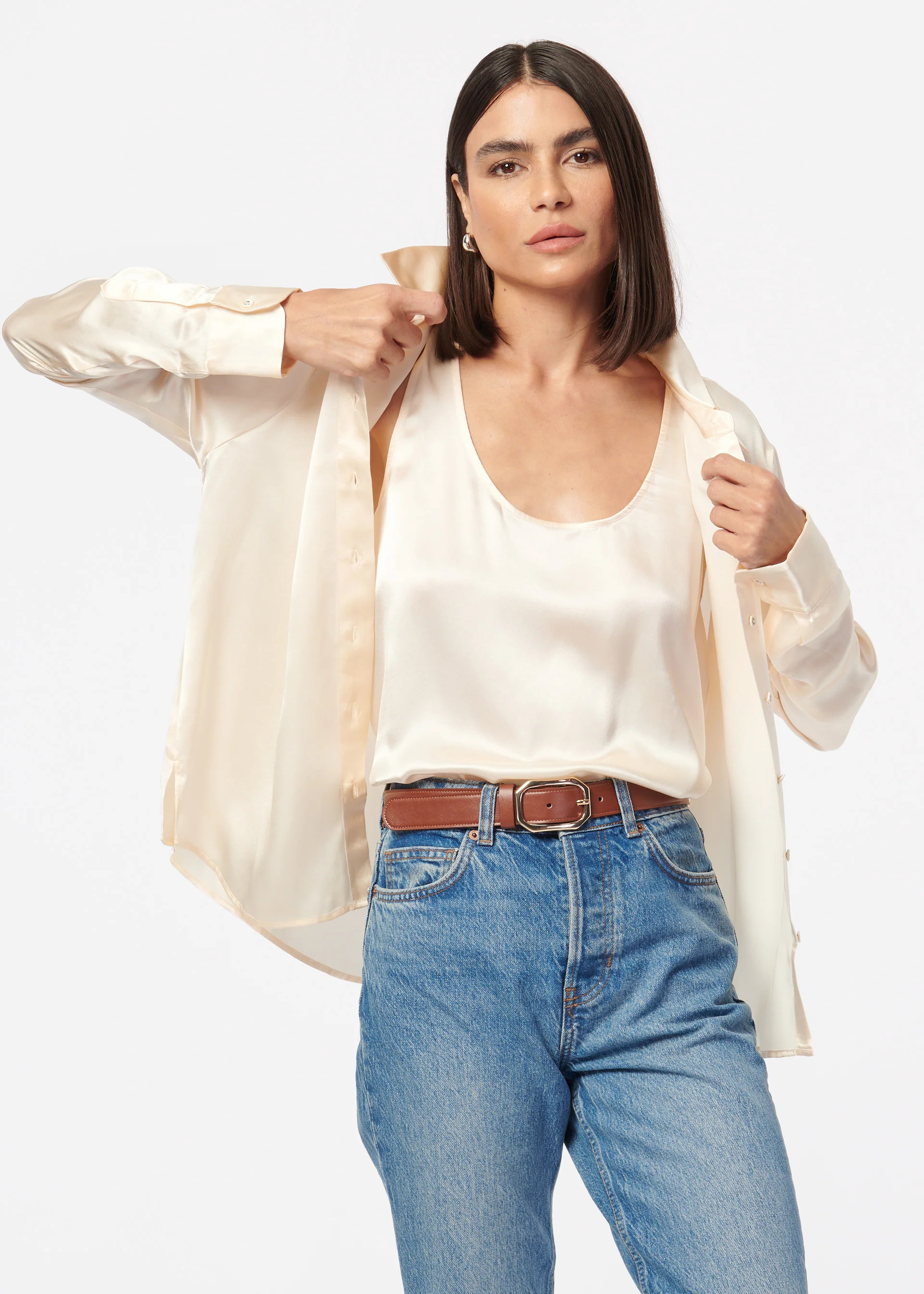 Jane Silk Cami Ceramic | CAMI NYC