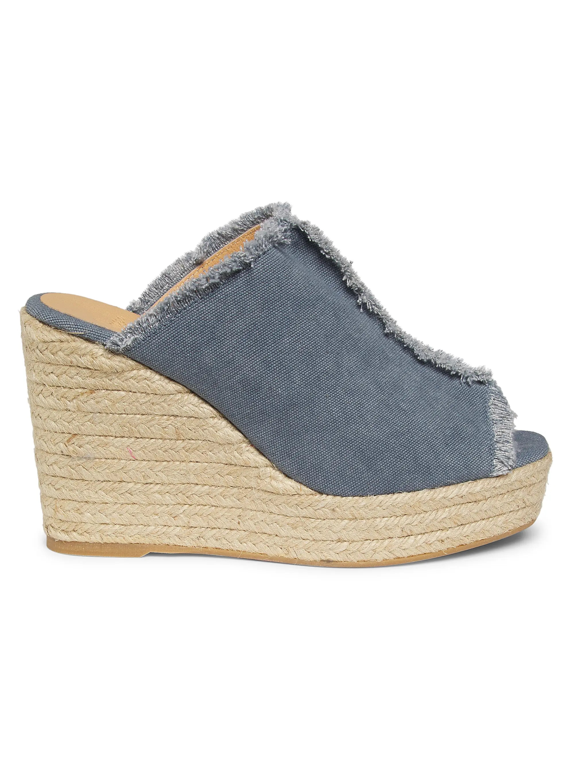 Fatima 95MM Canvas Wedge Espadrilles | Saks Fifth Avenue