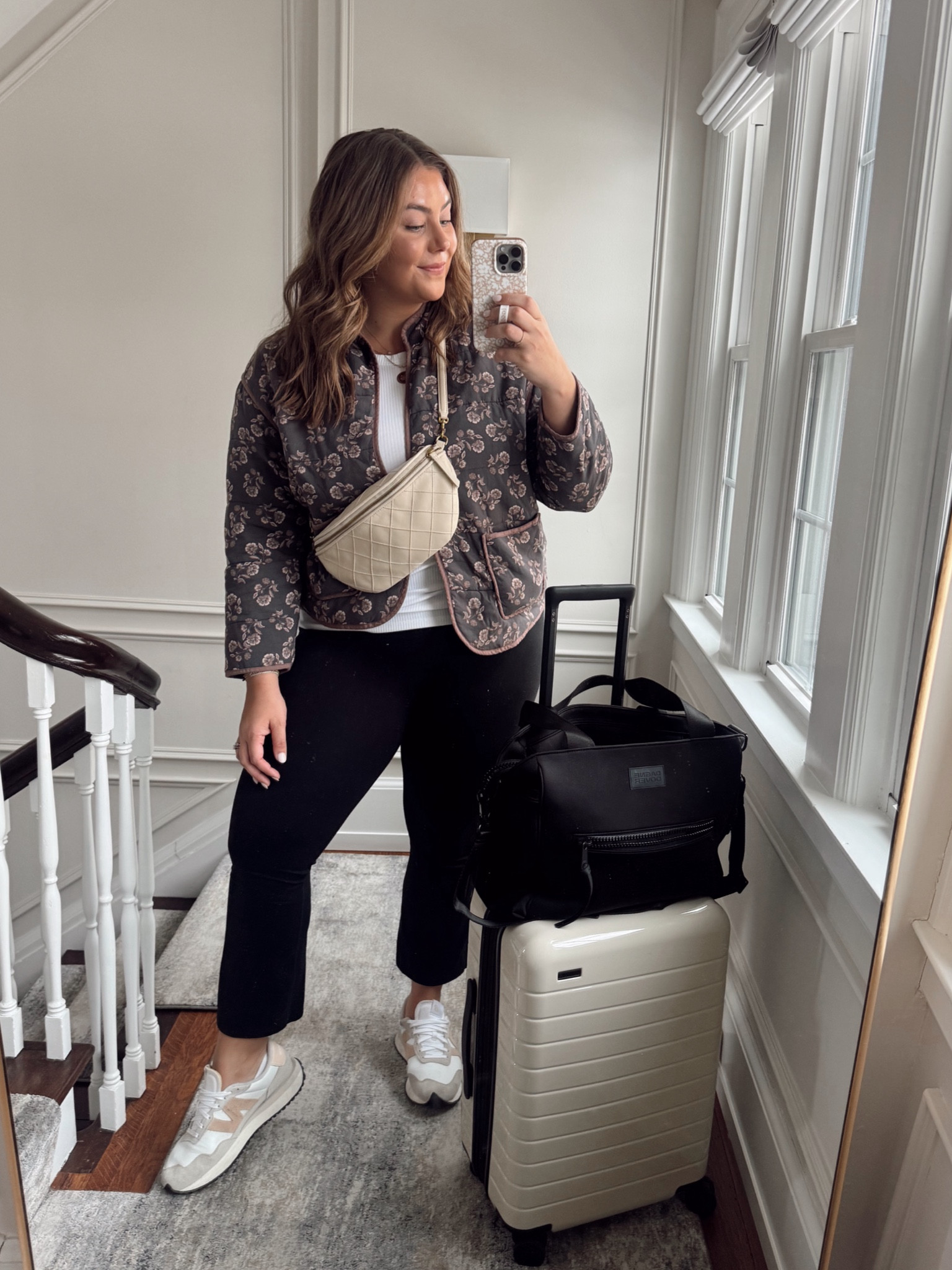 Jacket is on sale for 50% off! Lightweight and so soft, perfect for layering for travel or spring. Wearing size 1. Use CARALYN20 at Oak and Luna / use CARALYNFS15 at EBY / use CARALYN at Cakes

#LTKMidsize #LTKStyleTip #LTKSeasonal