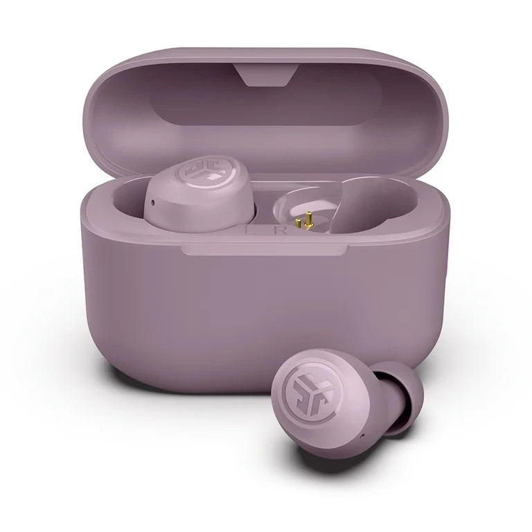 JLab Go Air Pop True Wireless Earbuds w/ Charging Case, Mauve | Walmart (US)