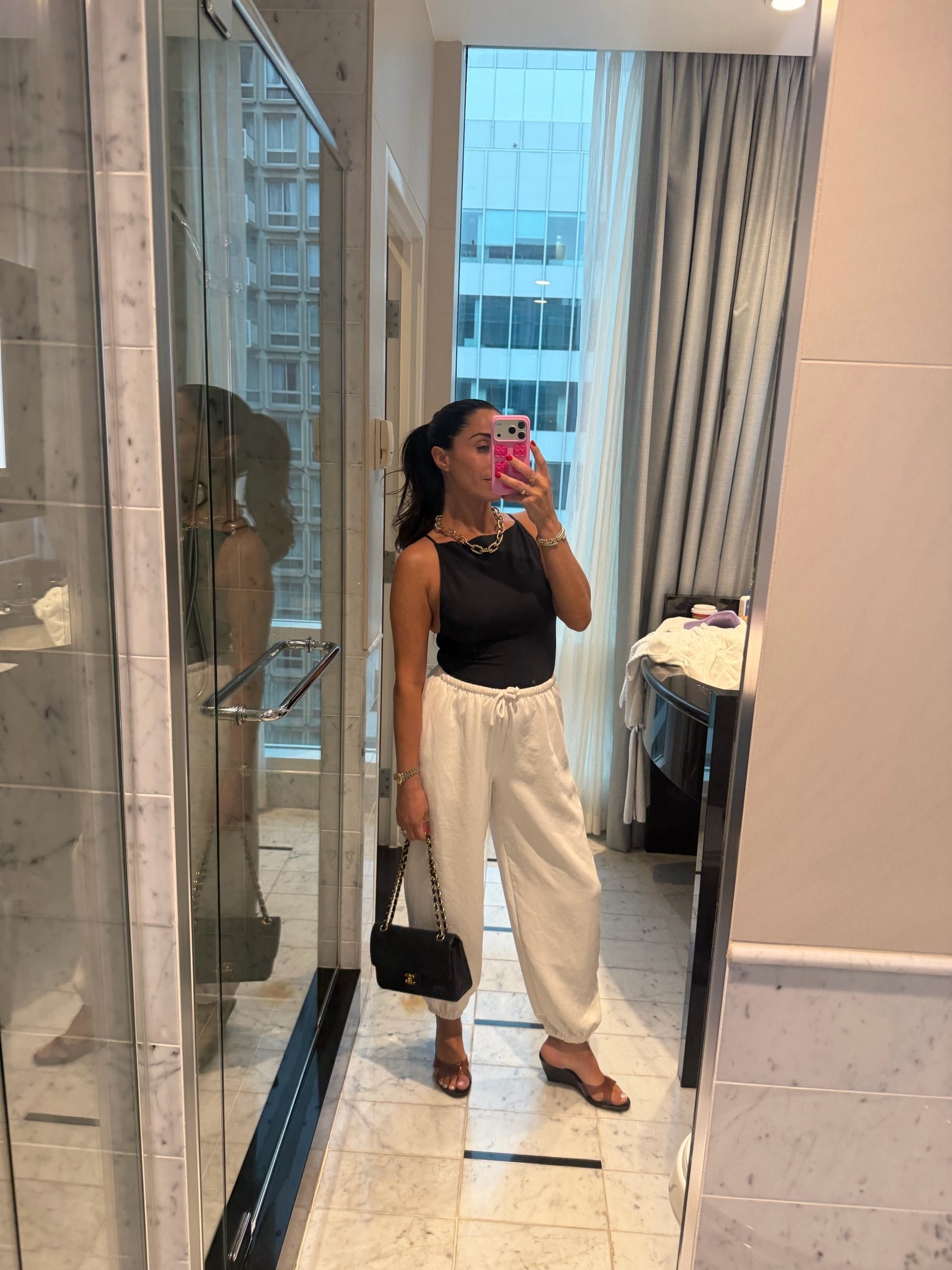 Size small in top and pants!

#LTKcanada #LTKsummer