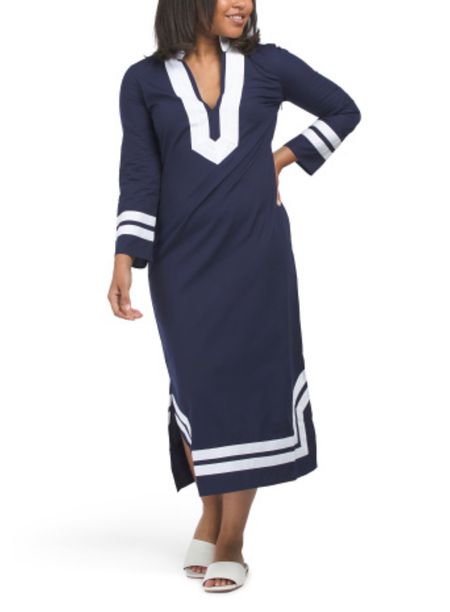 Sail to Sable navy caftan on sale for $60! Summer dress beach outfit 

#LTKsalealert #LTKstyletip #LTKfindsunder100