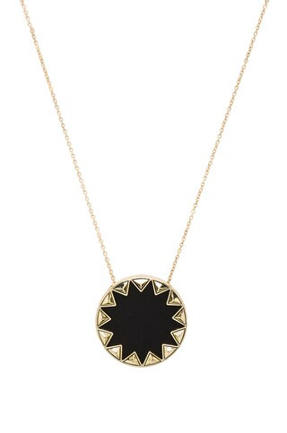 House of Harlow Sunburst Pyramid Pendant Necklace | Revolve Clothing