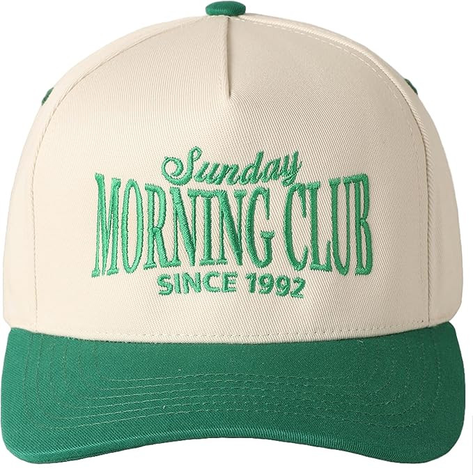 MIRMARU Two-Tone Vintage Canvas Trucker Hats for Men & Women, Adjustable Size Baseball Caps with ... | Amazon (US)