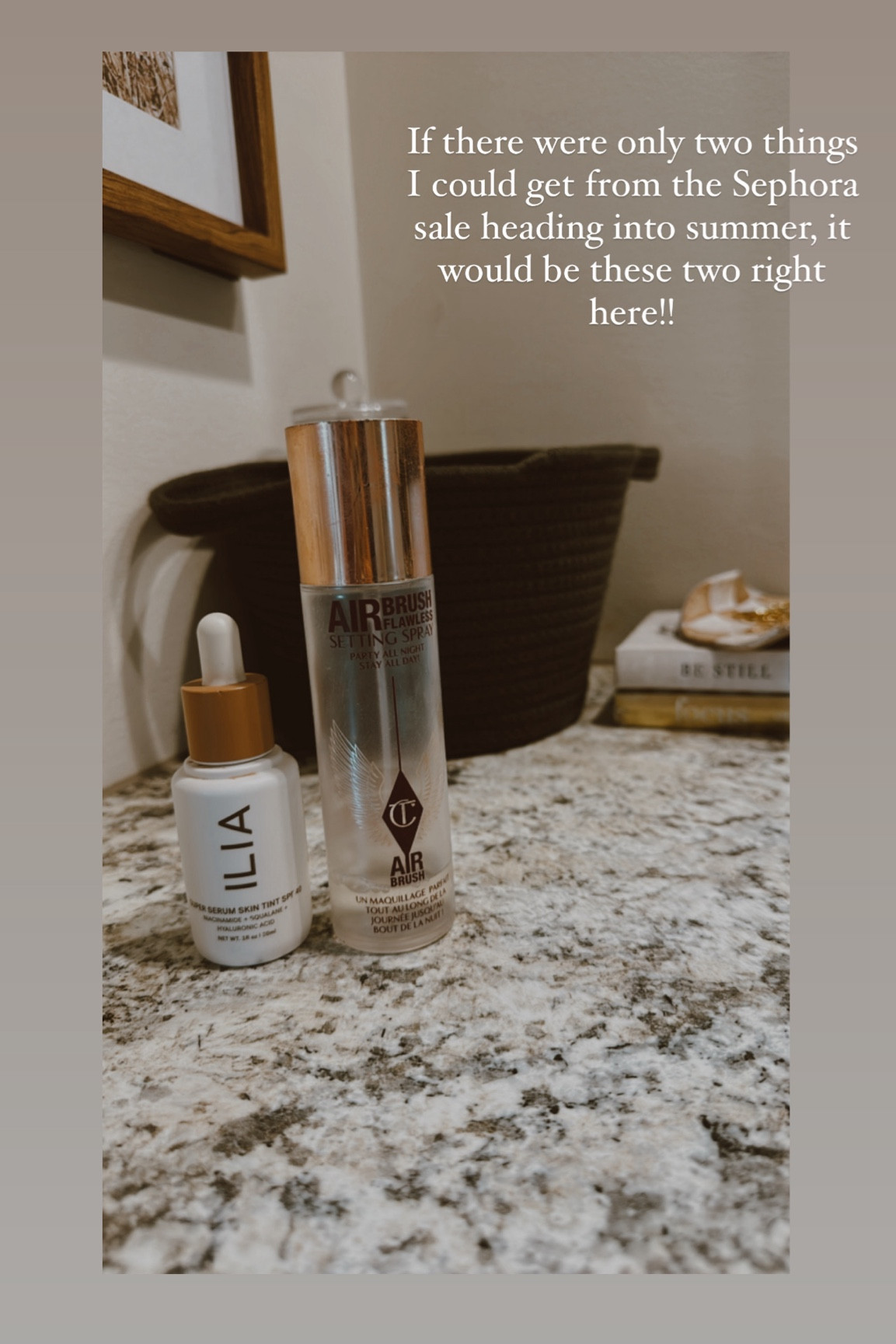 The two things I’m grabbing immediately from the Sephora sale!!! Easily the best spf tinted moisturizer. Not heavy at all and color corrects! 

#LTKbeauty #LTKxSephora