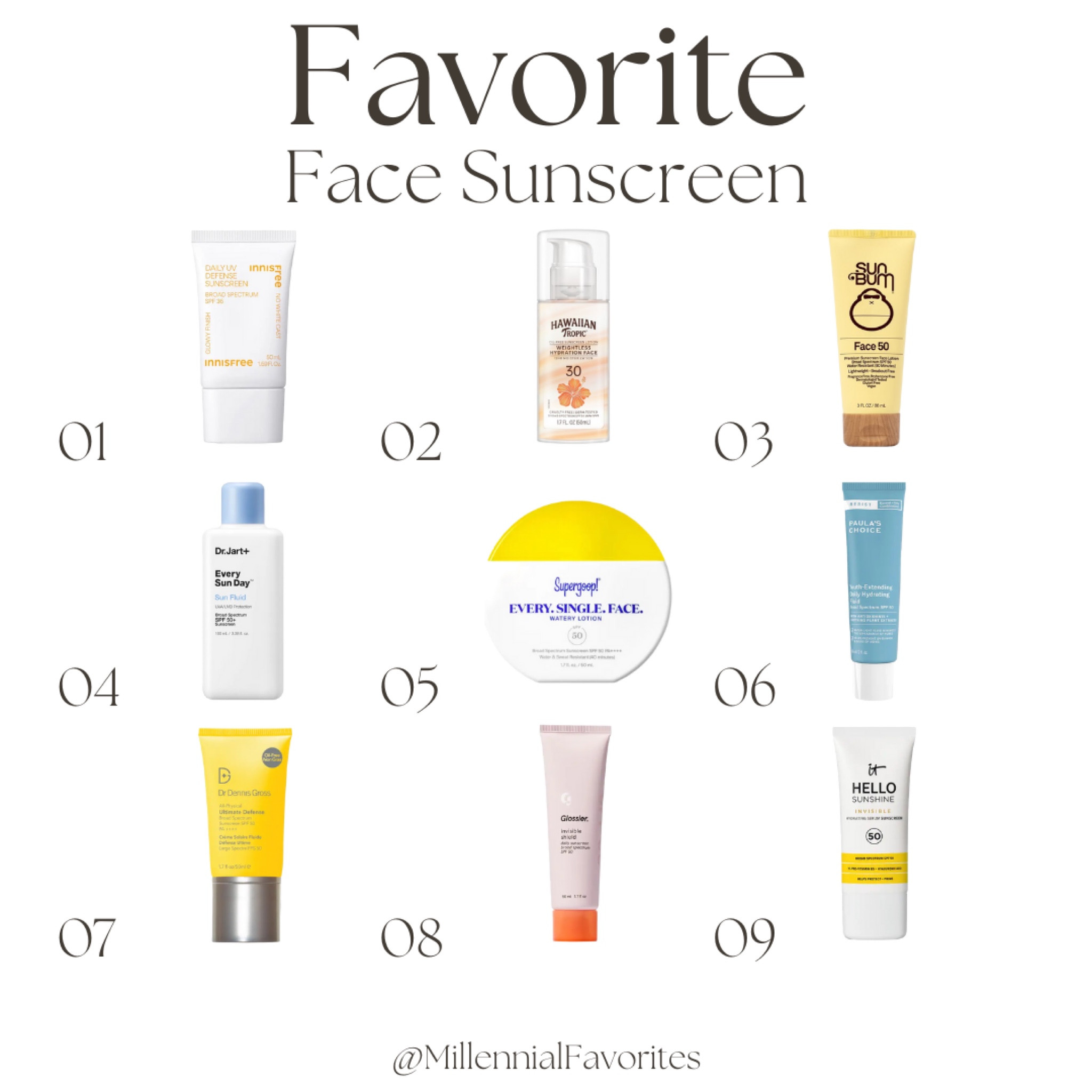 These are a few of my favorite face sunscreens! Which are you wearing to help protect your skin?

#LTKTravel #LTKFindsUnder100 #LTKBeauty