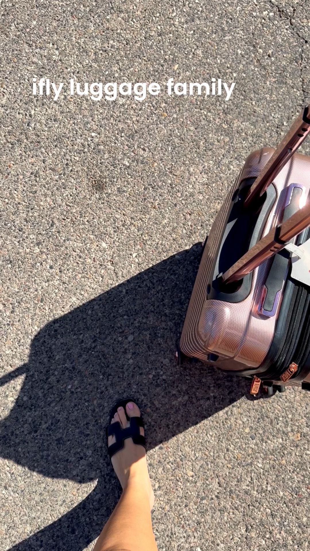 We love our matching Ifly luggage! The travel set with a carry on and full size is my favorite!