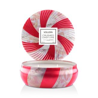 Crushed Candy Cane 3-Wick Candle | Bloomingdale's (US)
