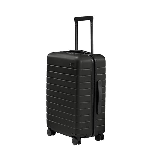 Away Bigger Carry-On Luggage, Lightweight Hardside Large Suitcase with Spinner Wheels, TSA Lock, Airline Approved, Jet Black | Amazon (US)