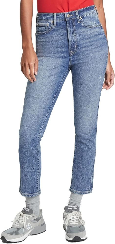 GAP Women's High Rise Vintage Slim Fit Denim Jeans | Amazon (US)
