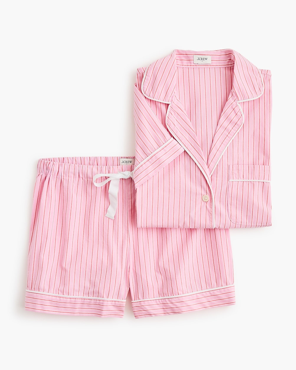 Short-sleeve top and short pajama set | J.Crew Factory