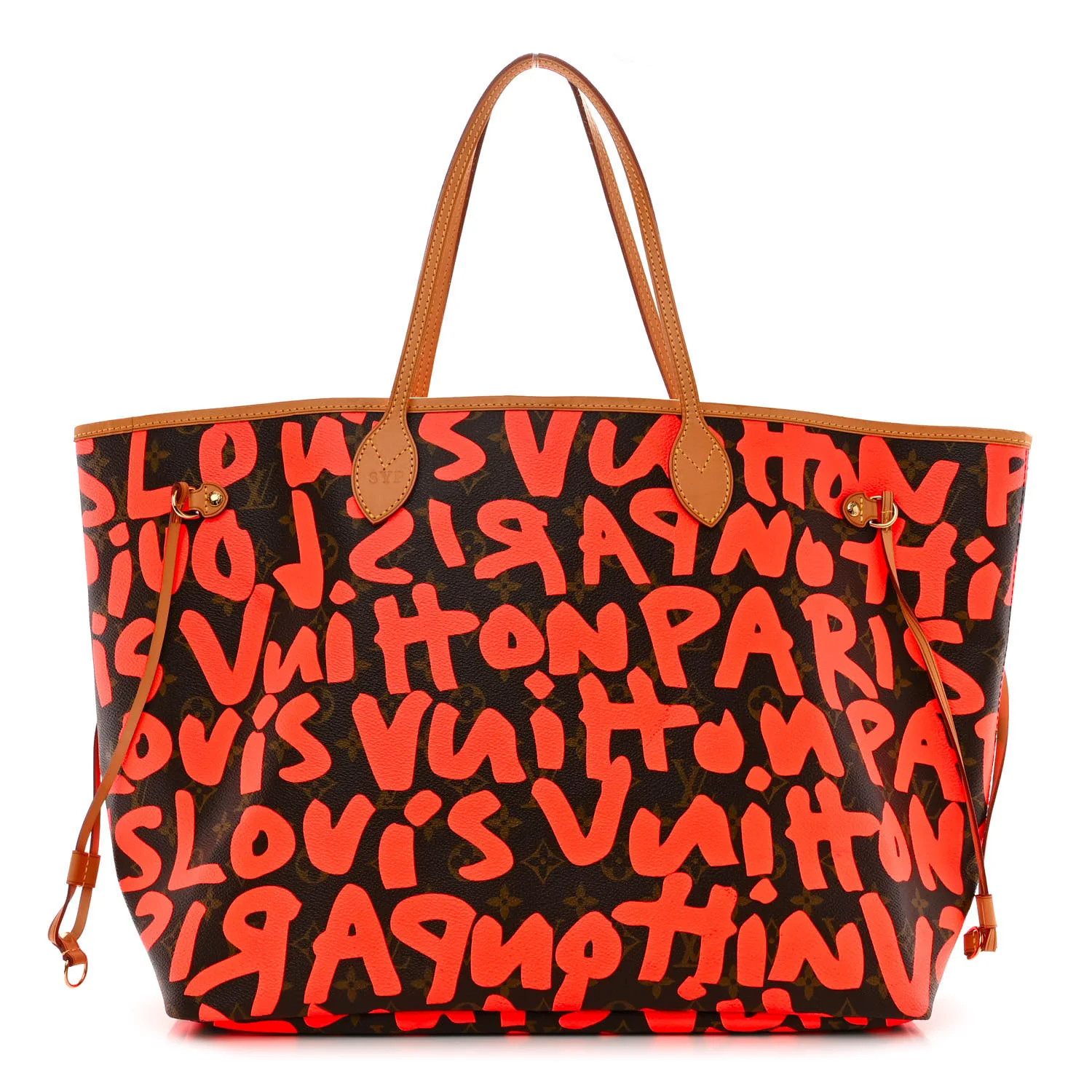 Monogram Graffiti Neverfull GM Orange | FASHIONPHILE (US)