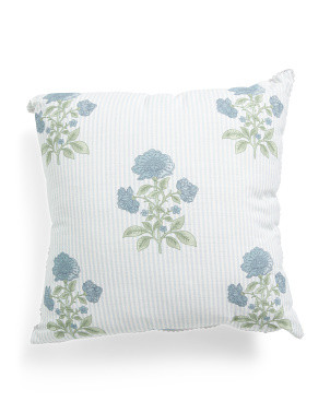 20x20 Painted Block Print Striped Pillow | Throw Pillows | Marshalls | Marshalls