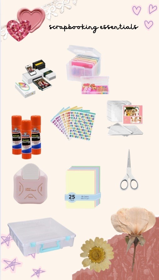 Scrapbooking essentials for the beginner 

#LTKdayinmylife #LTKmomlife #LTKHome