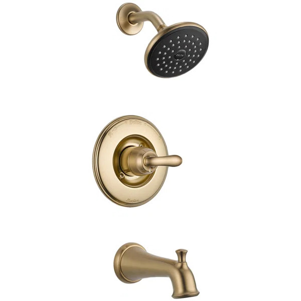 T14494-CZ Linden 14 Series Single-Function Tub Shower Faucet Set, Shower Valve Trim Kit | Wayfair North America