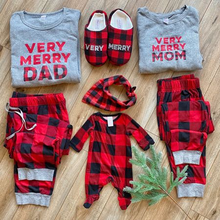 Christmas pajamas. Matching Christmas pajamas. Plaid pajamas. 

#LTKHoliday #LTKfamily #LTKGiftGuide